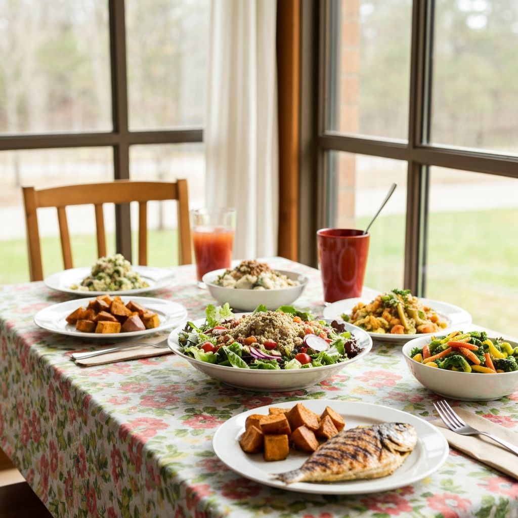 Family-friendly healthy dishes